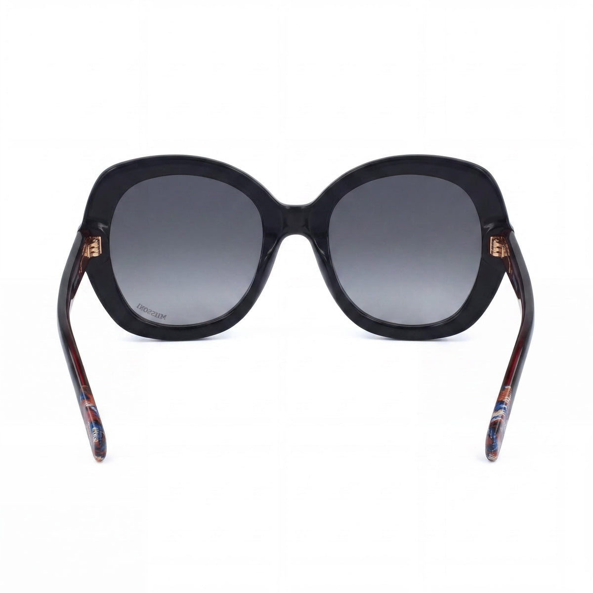 Gafas de sol cuadradas informales M Missoni para mujer, grises, 52 mm, Photo 3