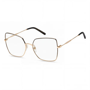 Marc Jacobs 105788 Black Gold Copper Cat Eye Eyeglasses Unisex, Metal frame