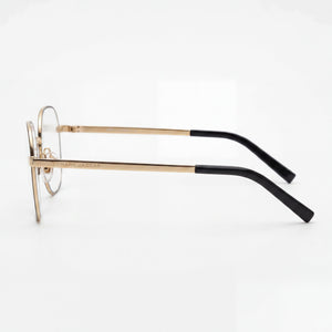 Marc Jacobs 476/G/N Round Eyeglasses for Women — front view, Metal