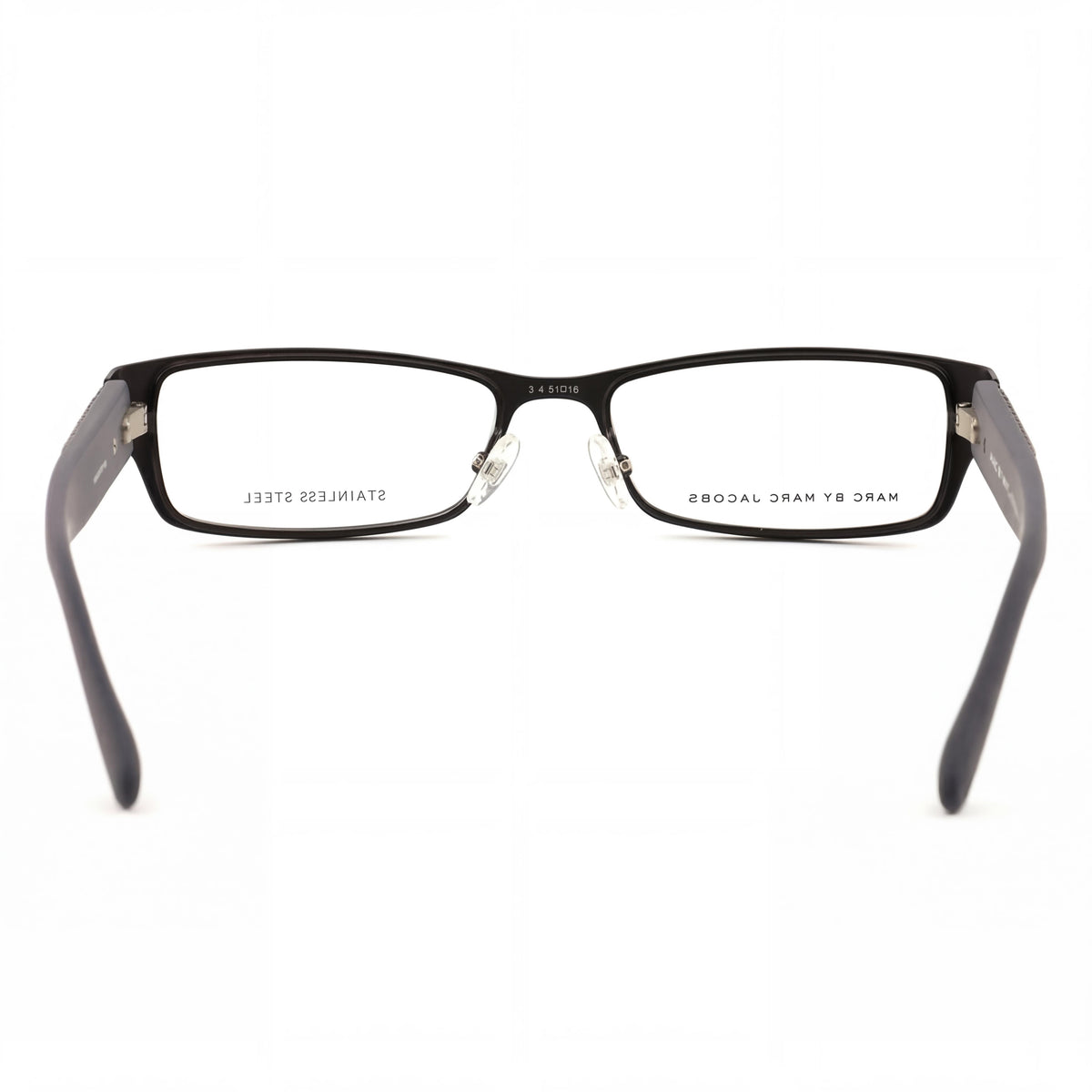 Marc Jacobs 568 Black Rectangle Eyeglasses for Women, Metal 51mm, Photo 3