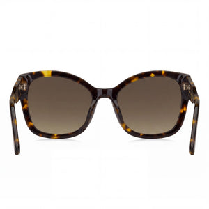 Marc Jacobs 626/S Rectangle Sunglasses Women — side view, Non-Polarized Gradient Brown lens