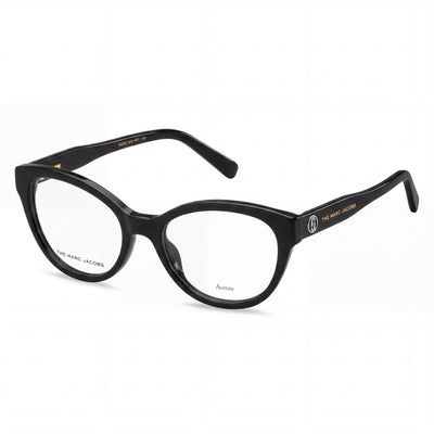 Marc Jacobs 628 Black Rectangle Eyeglasses for Women, Acetate frame