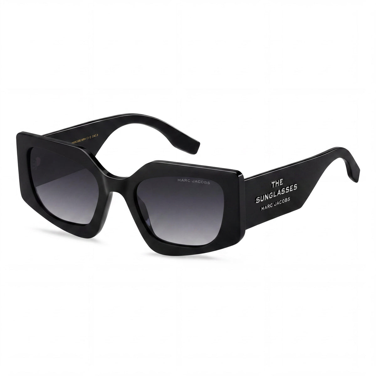 Marc Jacobs Marc 774/S Gafas de sol rectangulares rosa/gris oscuro para mujer, 53 mm, Photo 1