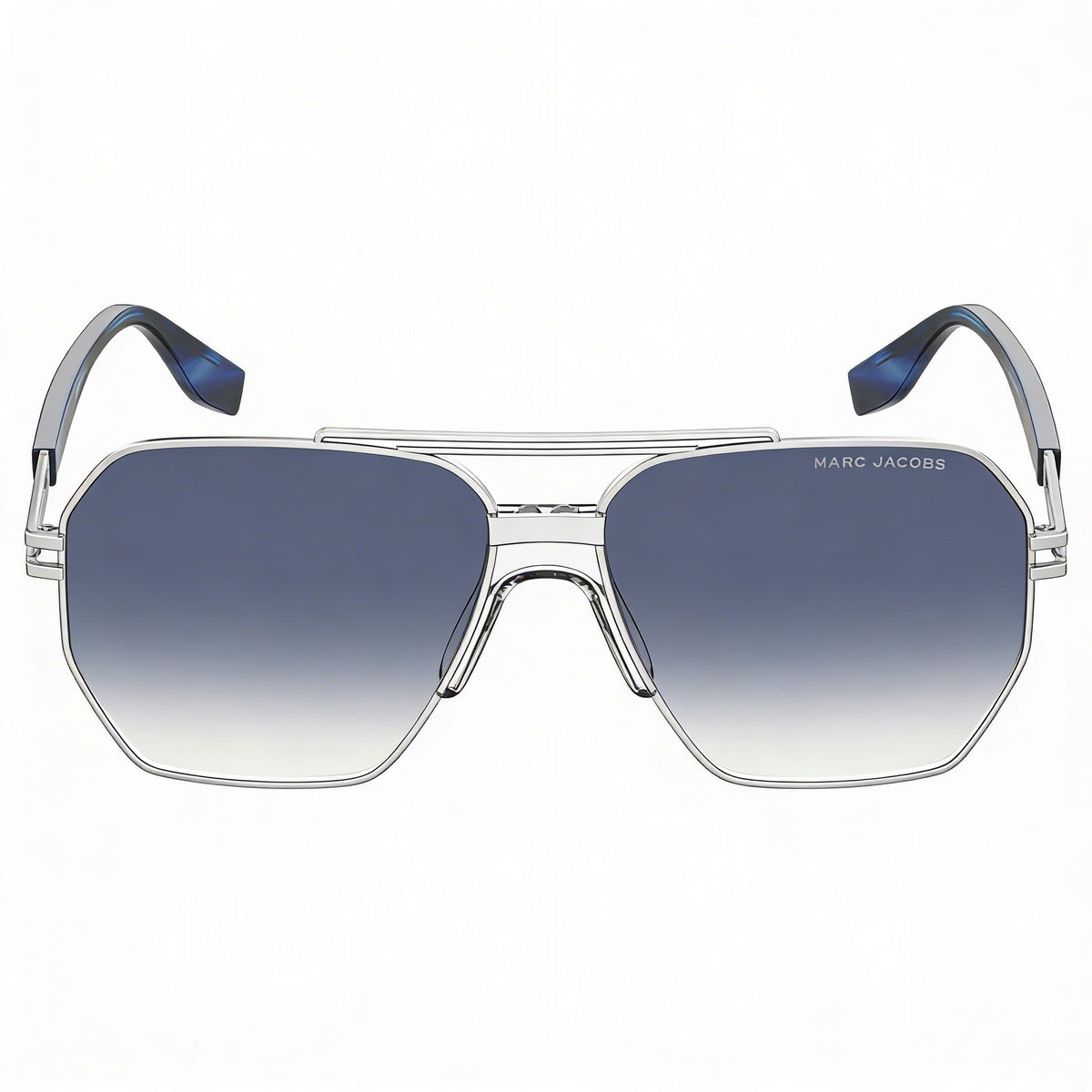 Gafas de sol rectangulares para hombre Marc Jacobs en azul paladio, 60 mm, Photo 2