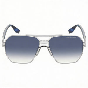 Marc Jacobs Rectangle Sunglasses for Men — front view, Metal frame