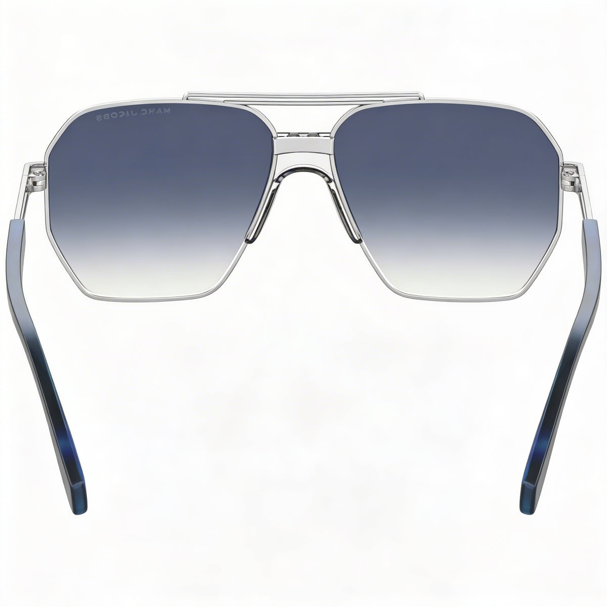 Gafas de sol rectangulares para hombre Marc Jacobs en azul paladio, 60 mm, Photo 4