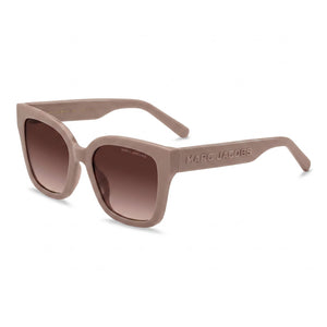 Marc Jacobs Brown Square Sunglasses for Women, Brown Shaded lens