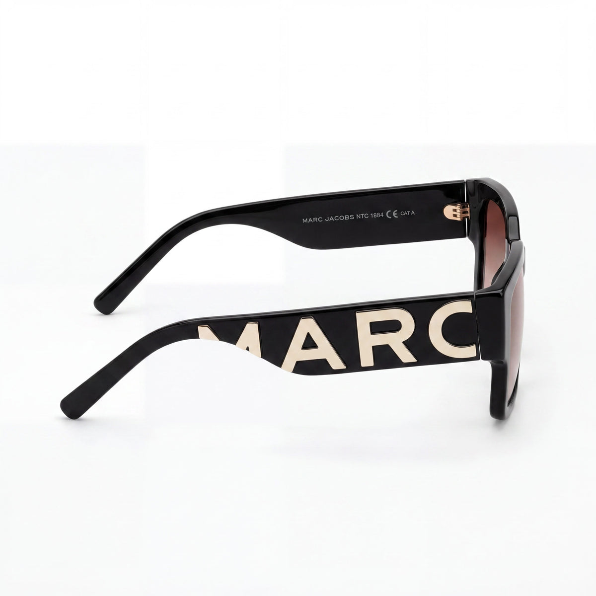 Gafas de sol cuadradas Marc Jacobs Casual MARC 739/S para mujer, negras, 54 mm, Photo 3