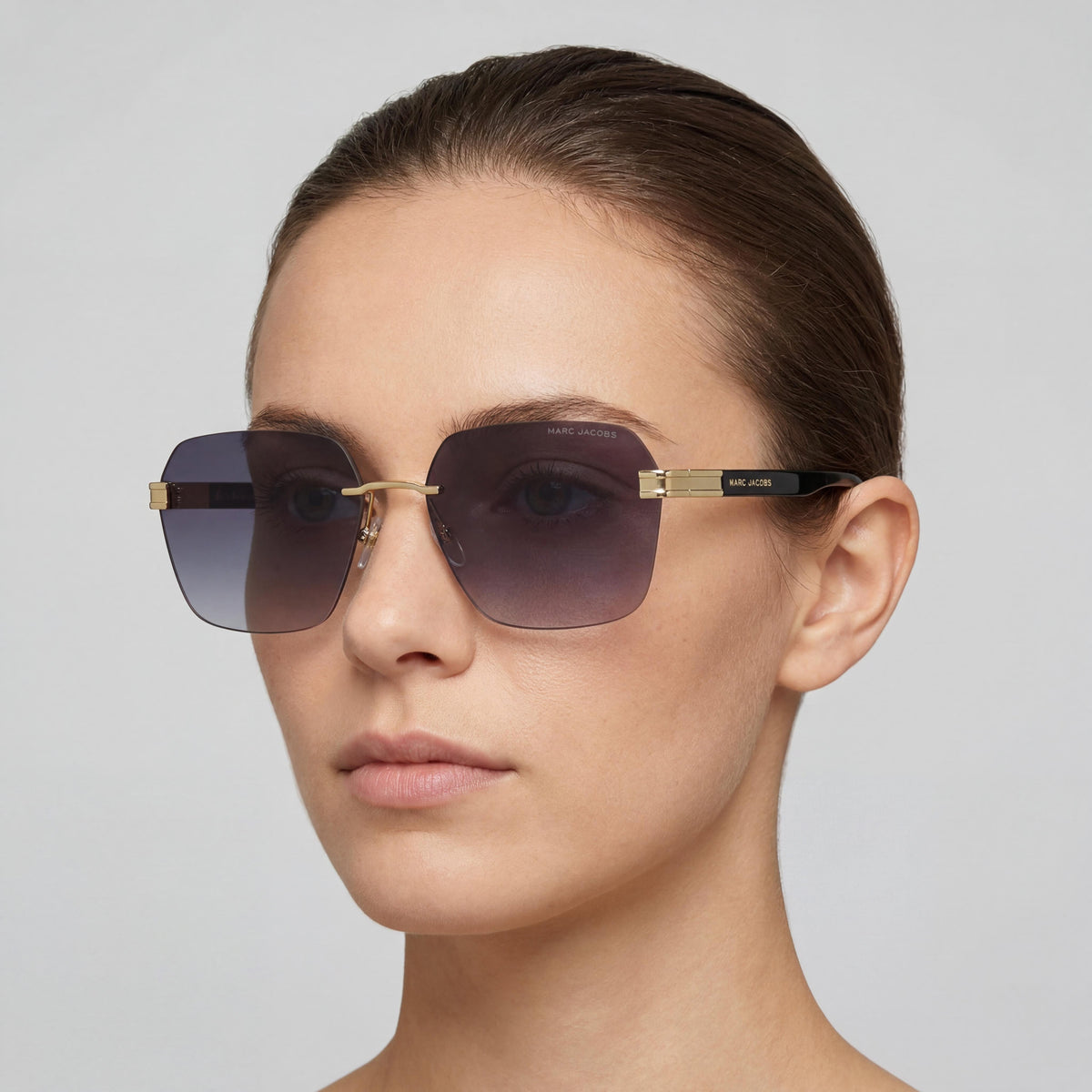 Marc Jacobs Casual MARC 713/S Black Rectangle Sunglasses for Women, 61mm, Photo 5