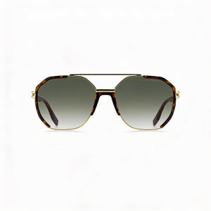 Marc Jacobs Casual Aviator Sunglasses for Men — front view, Metal frame