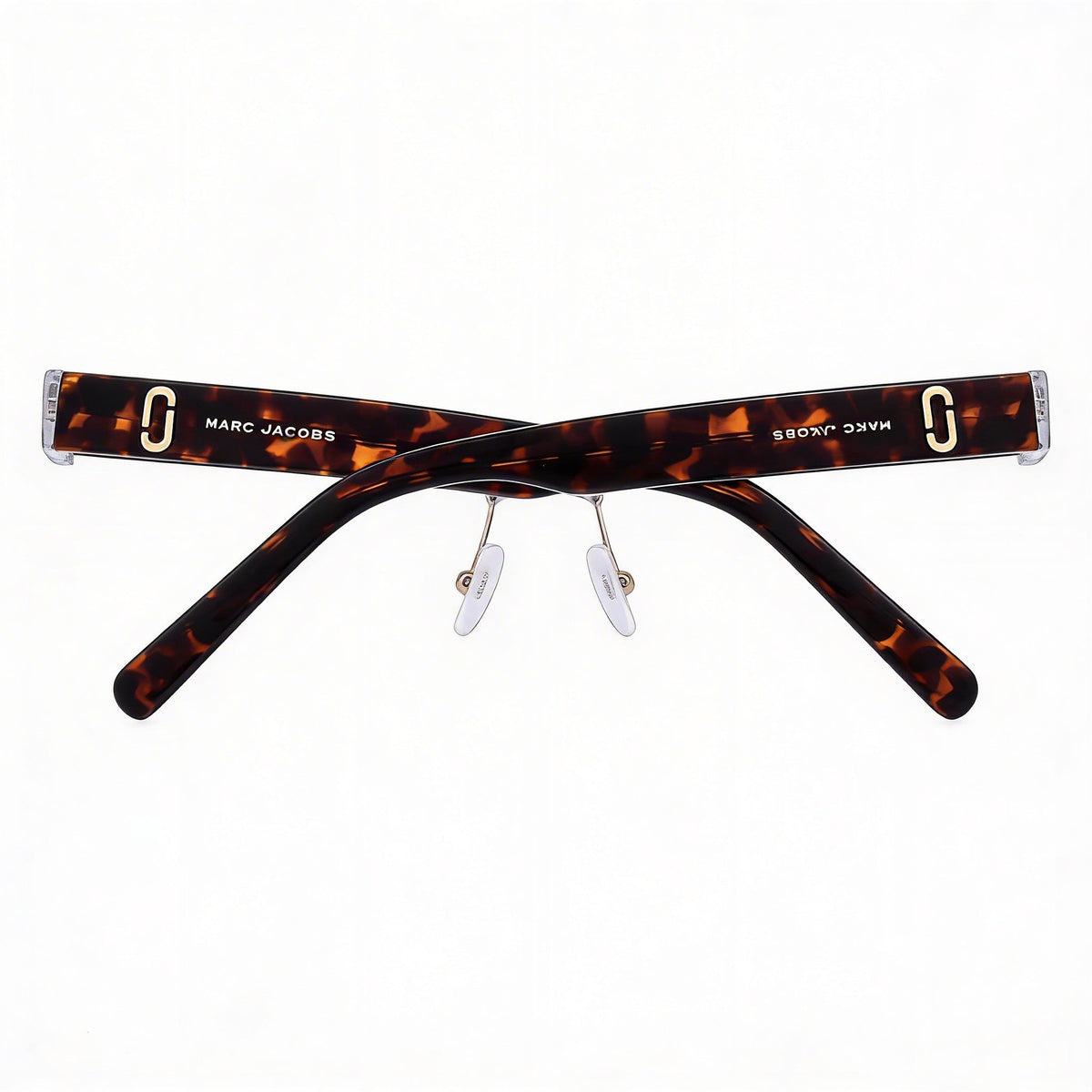 Gafas graduadas Marc Jacobs Casual Crystal Havana cuadradas para mujer, 55 mm, Photo 4