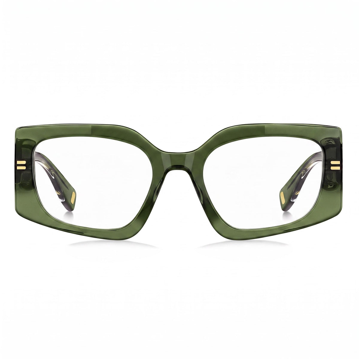 Marc Jacobs Classic Green Rectangle Sunglasses for Women, 53mm, Photo 2