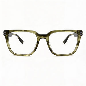 Marc Jacobs Classic Square Eyeglasses for Men — front view, Acetate