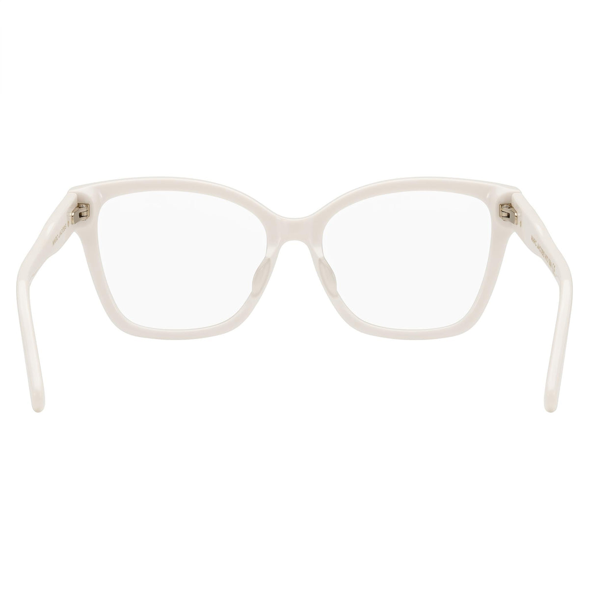 Gafas de sol clásicas Marc Jacobs para hombre, montura de plástico blanco roto, lentes multicolores no polarizadas 54-17-140 mm, Photo 4