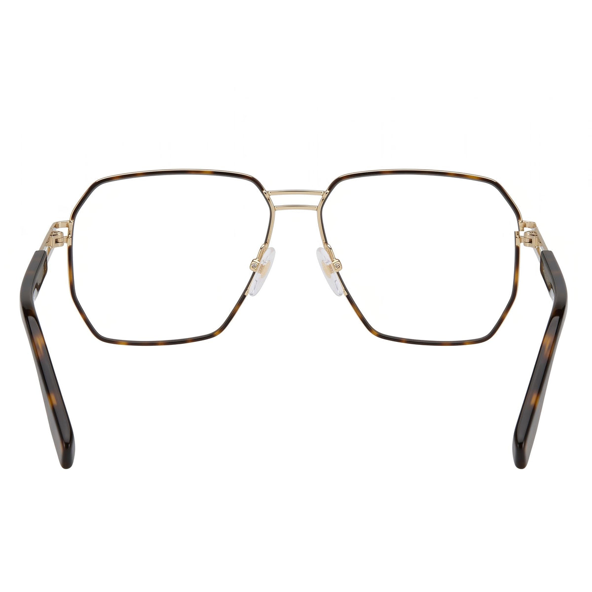 Gafas de sol tipo aviador Marc Jacobs contemporáneas en color dorado y marrón para mujer, Photo 3