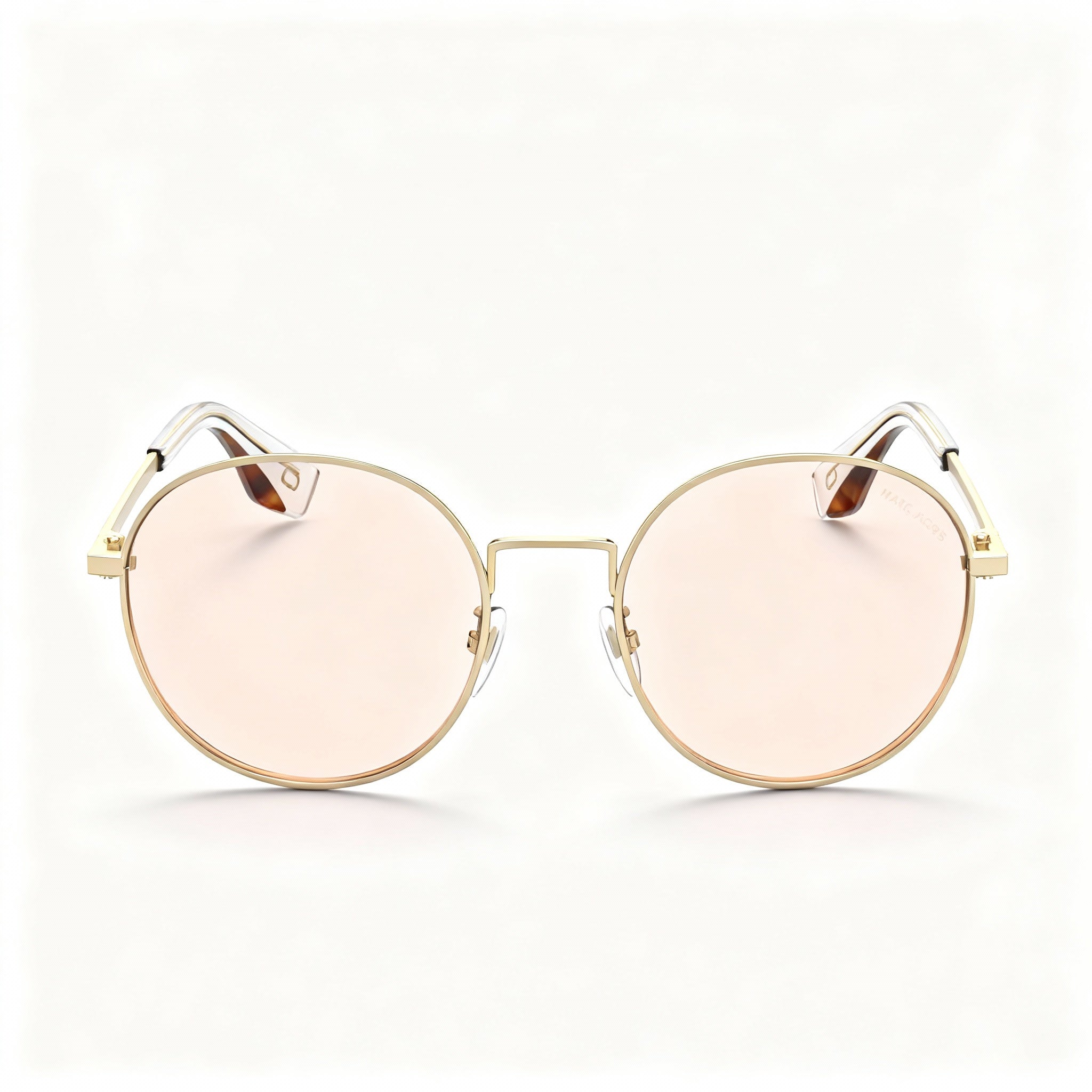 Gafas de sol redondas doradas de moda Marc Jacobs para mujer, 53 mm, Photo 2