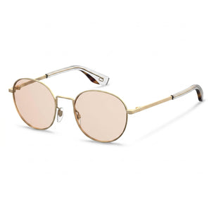 Marc Jacobs Fashion Glasses Gold Round Sunglasses for Women
