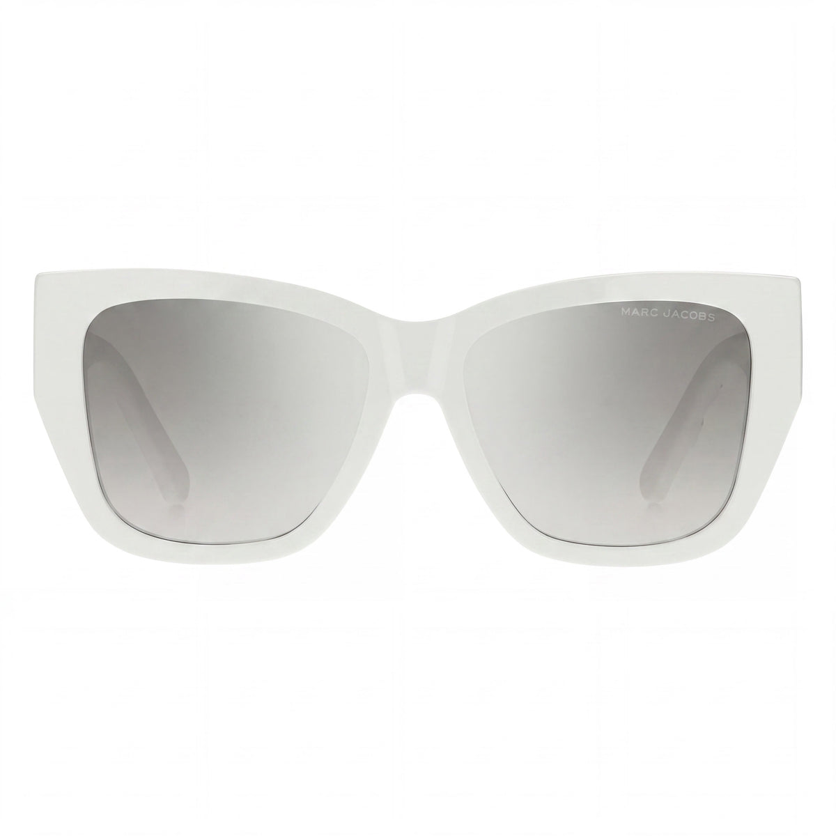 Gafas de sol cuadradas Marc Jacobs Fashion blancas y grises para mujer, 55 mm, Photo 2