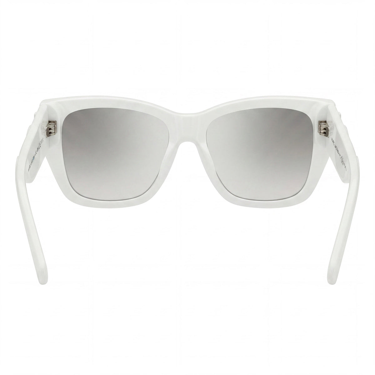 Gafas de sol cuadradas Marc Jacobs Fashion blancas y grises para mujer, 55 mm, Photo 3