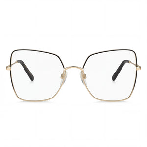 Marc Jacobs Butterfly Eyeglasses Unisex — front view, Metal