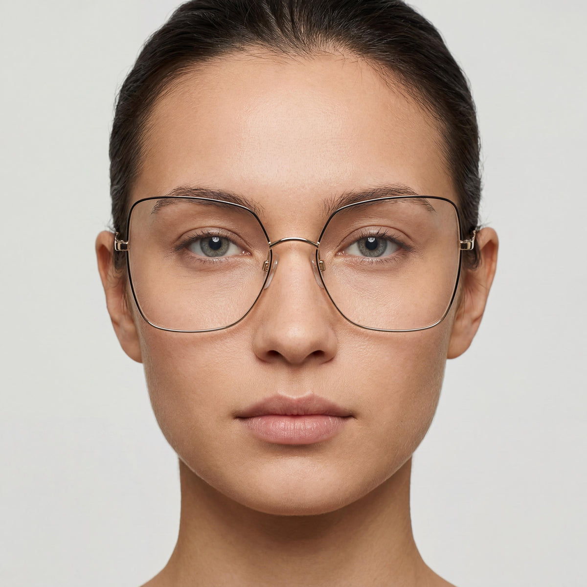 Marc Jacobs Gold Butterfly Eyeglasses Unisex, Metal 57mm, Photo 4