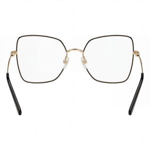 Marc Jacobs Butterfly Eyeglasses Unisex — side view, Gold Metal temples