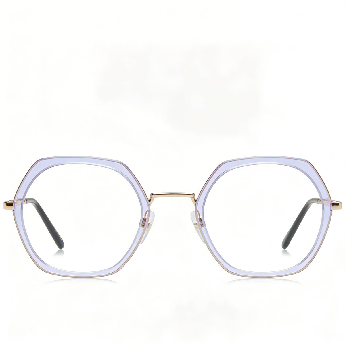 Gafas Redondas Marc Jacobs Lilac Gold para Mujer, 51mm, Photo 2