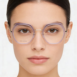 Marc Jacobs Gold Eyeglasses Women — lifestyle wear, office and reading