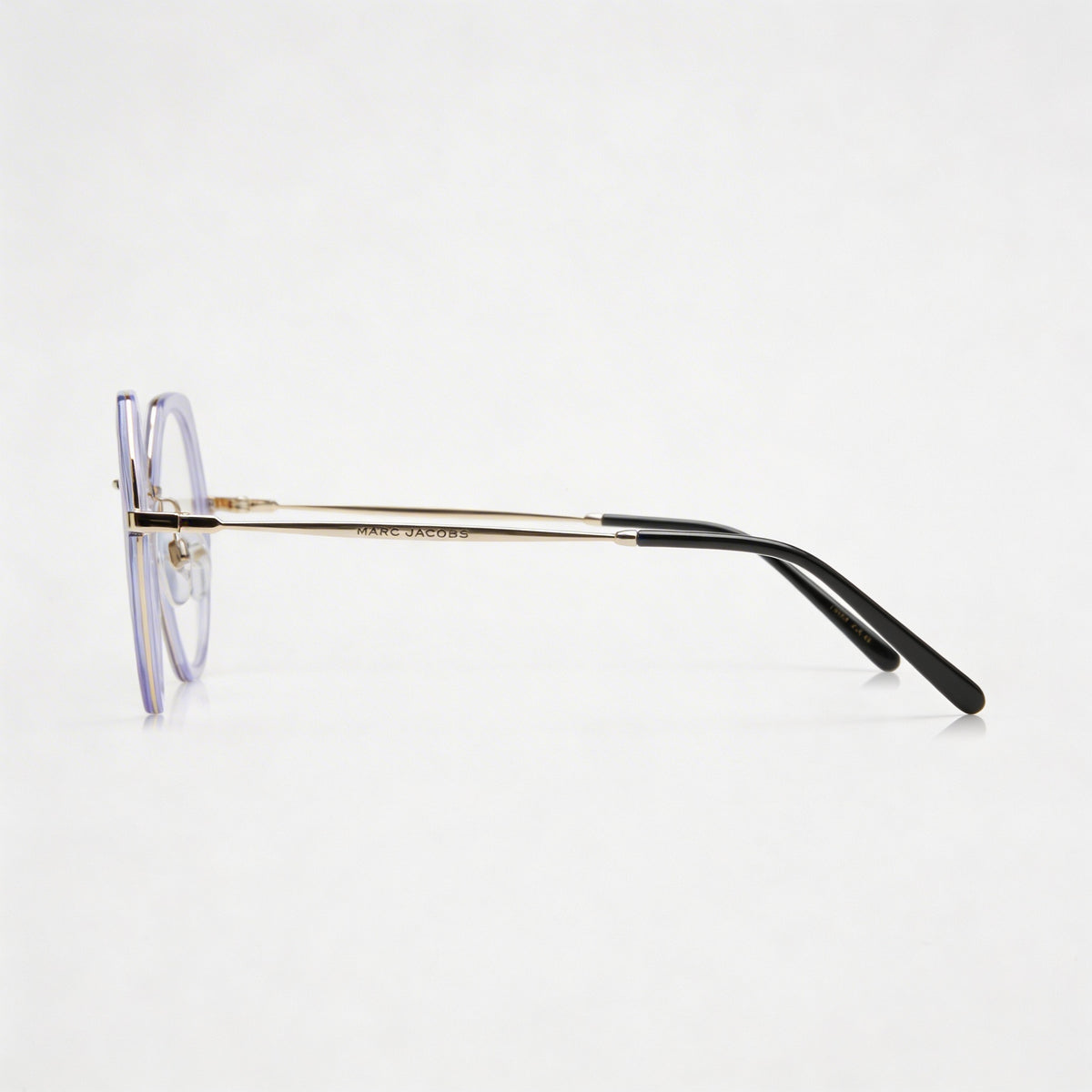 Gafas Redondas Marc Jacobs Lilac Gold para Mujer, 51mm, Photo 3