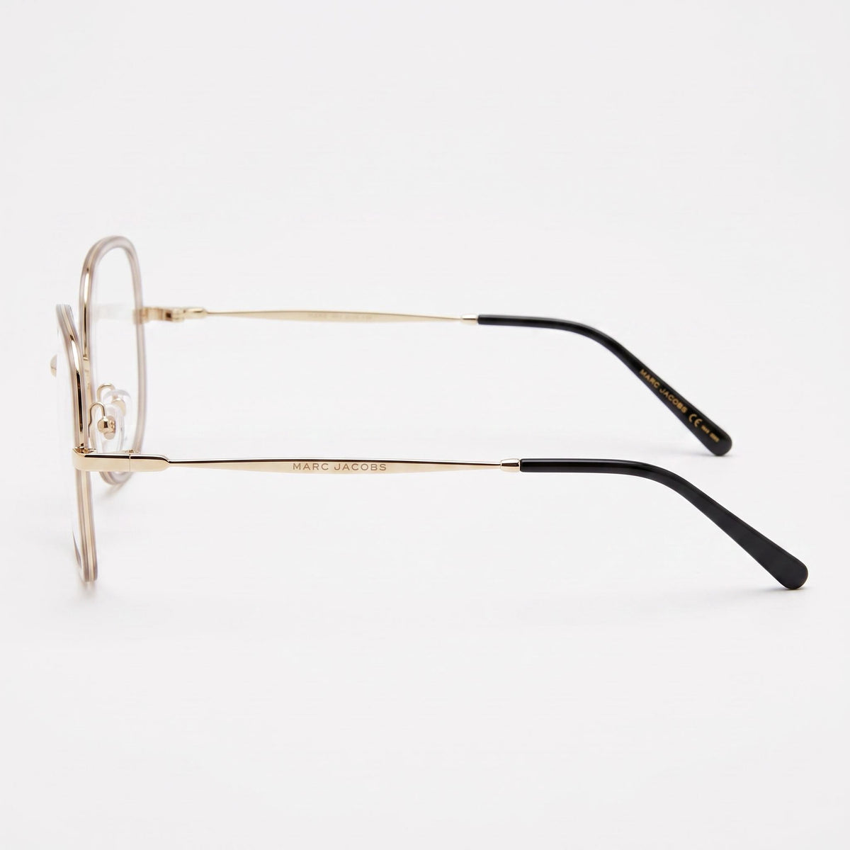Gafas graduadas cuadradas Marc Jacobs MARC 701 doradas para mujer, 53 mm, Photo 2