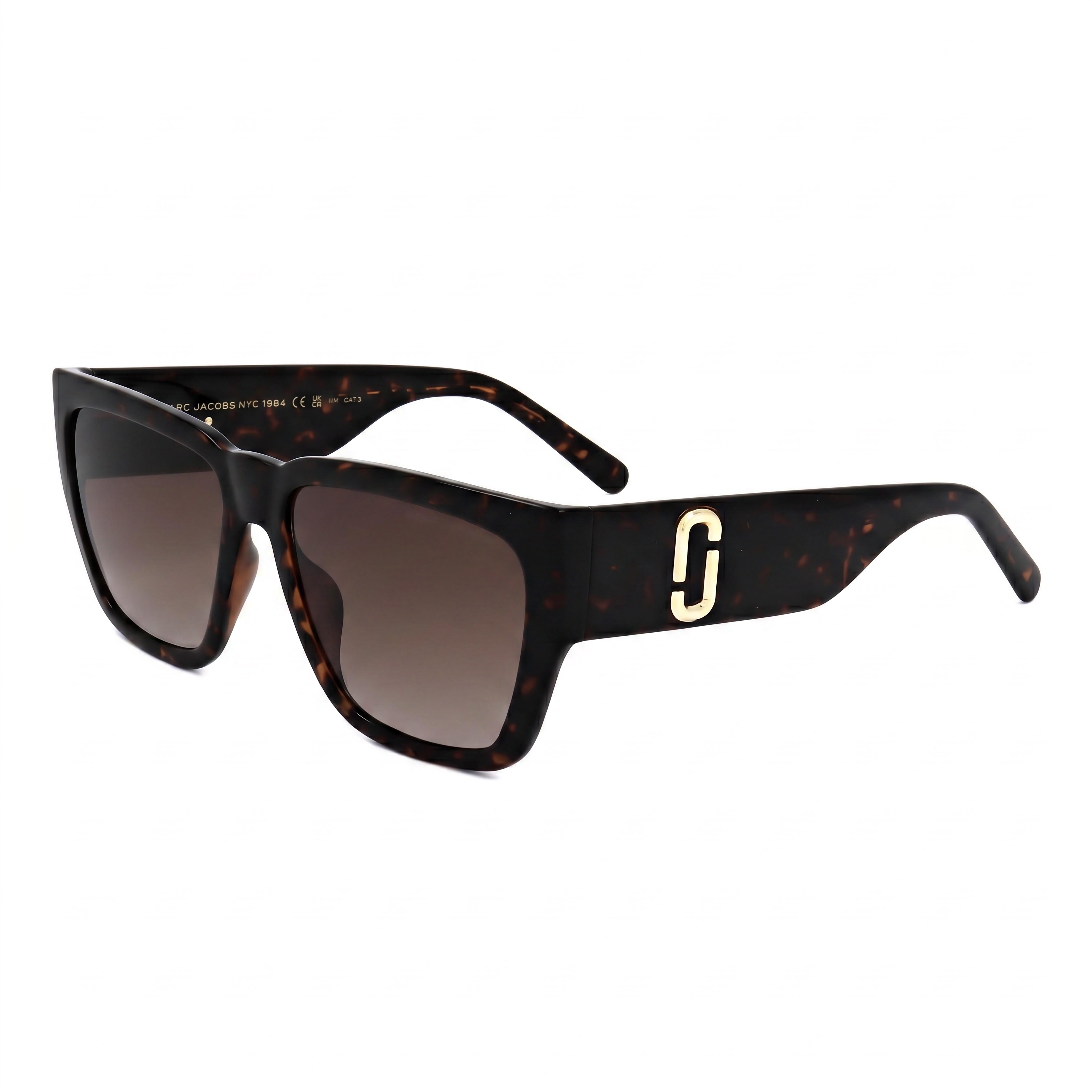 Gafas de sol Marc Jacobs Square Gradient Havana Marrón para Mujer, 57mm, Photo 1