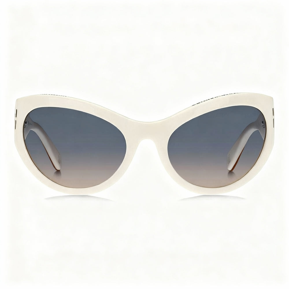Marc Jacobs Icon (Jar) Cat Eye Sunglasses Women — side view, Clear lens