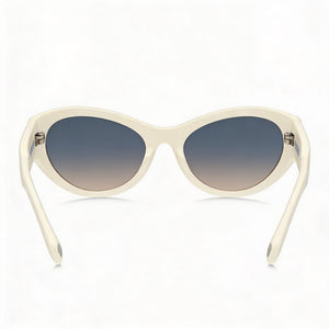 Marc Jacobs Icon (Jar) Oval Sunglasses for Women — front view, Acetate frame