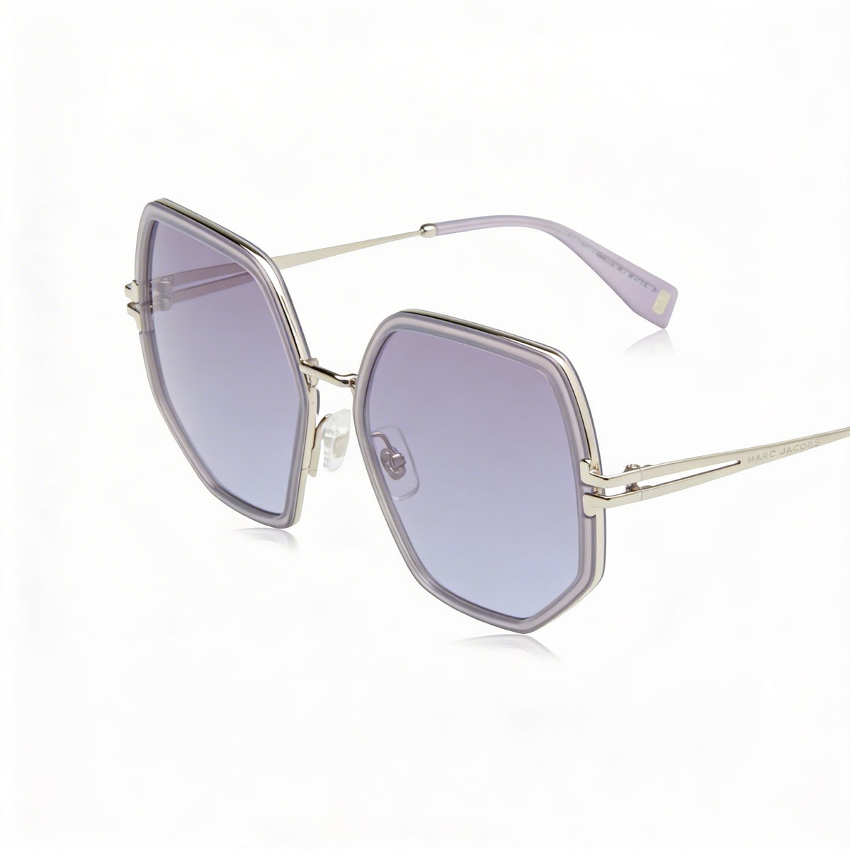 Marc Jacobs Light(Jar) Silver Square Sunglasses for Women, 58mm, Photo 3