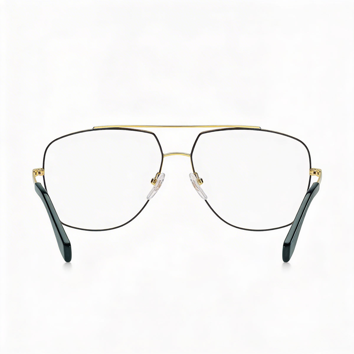 Gafas graduadas cuadradas unisex Marc Jacobs Marc 271, color dorado y negro, 58 mm, Photo 3
