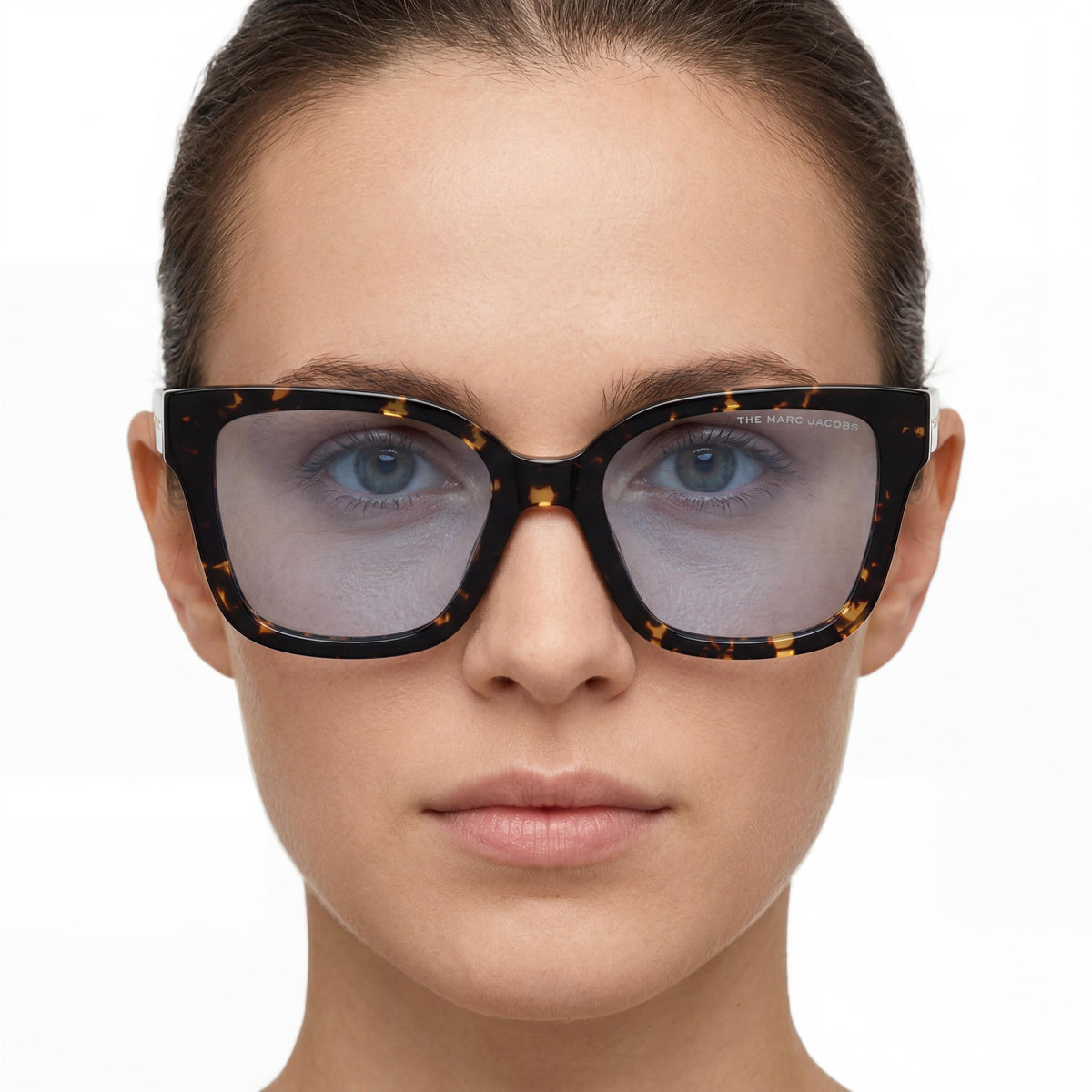Marc Jacobs Marc 458/S Havana Black Blue Sunglasses for Women, 53mm, Photo 5