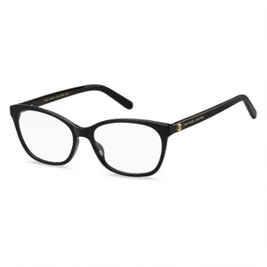 Marc Jacobs Marc 539 Black Rectangle Eyeglasses for Women, Acetate frame