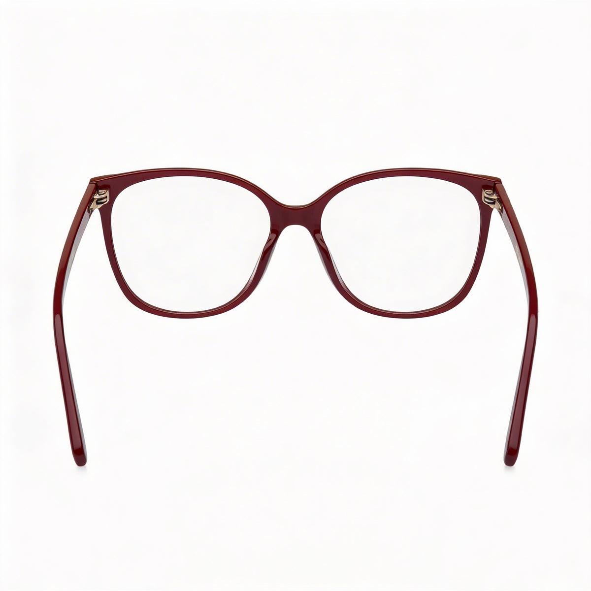 Marc Jacobs Burgundy Rectangle Eyeglasses for Women, 53mm, Photo 4
