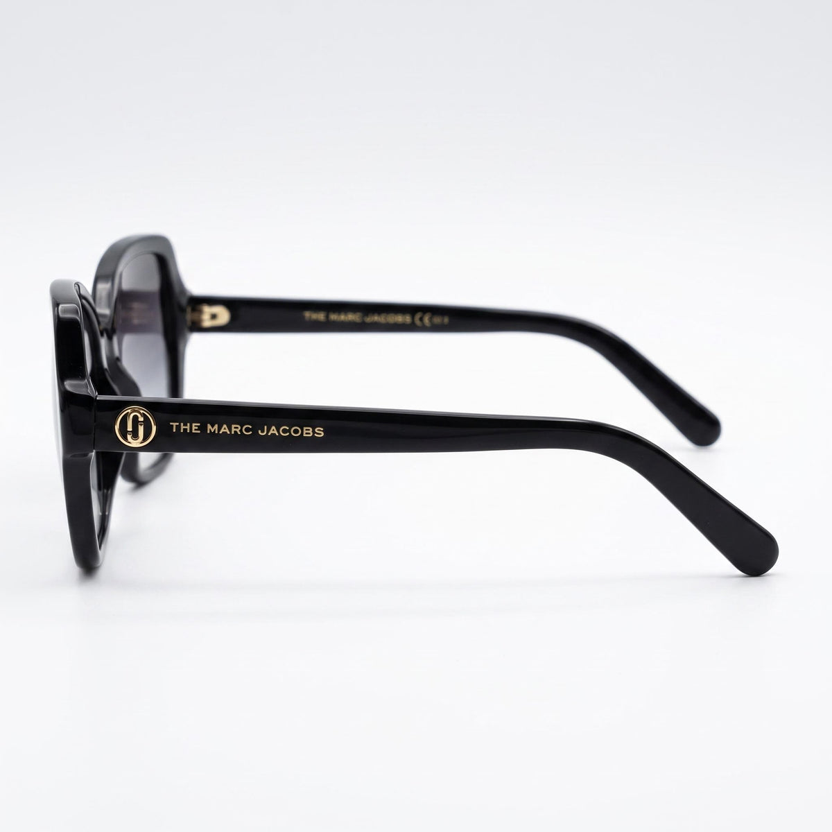 Marc Jacobs MARC 555/S Black Rectangle Sunglasses for Women, 55mm, Photo 3