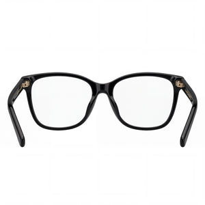 Marc Jacobs Marc 557 Rectangle Eyeglasses for Women — interior view, Polycarbonate demo lenses