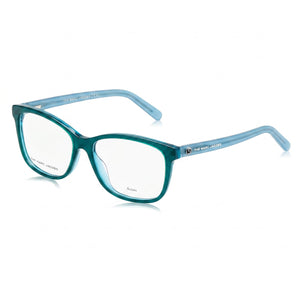 Marc Jacobs MARC 558 Blue Rectangle Eyeglasses for Women, Acetate frame