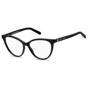Marc Jacobs Marc 560 Black Cat Eye Eyeglasses for Women, Acetate frame