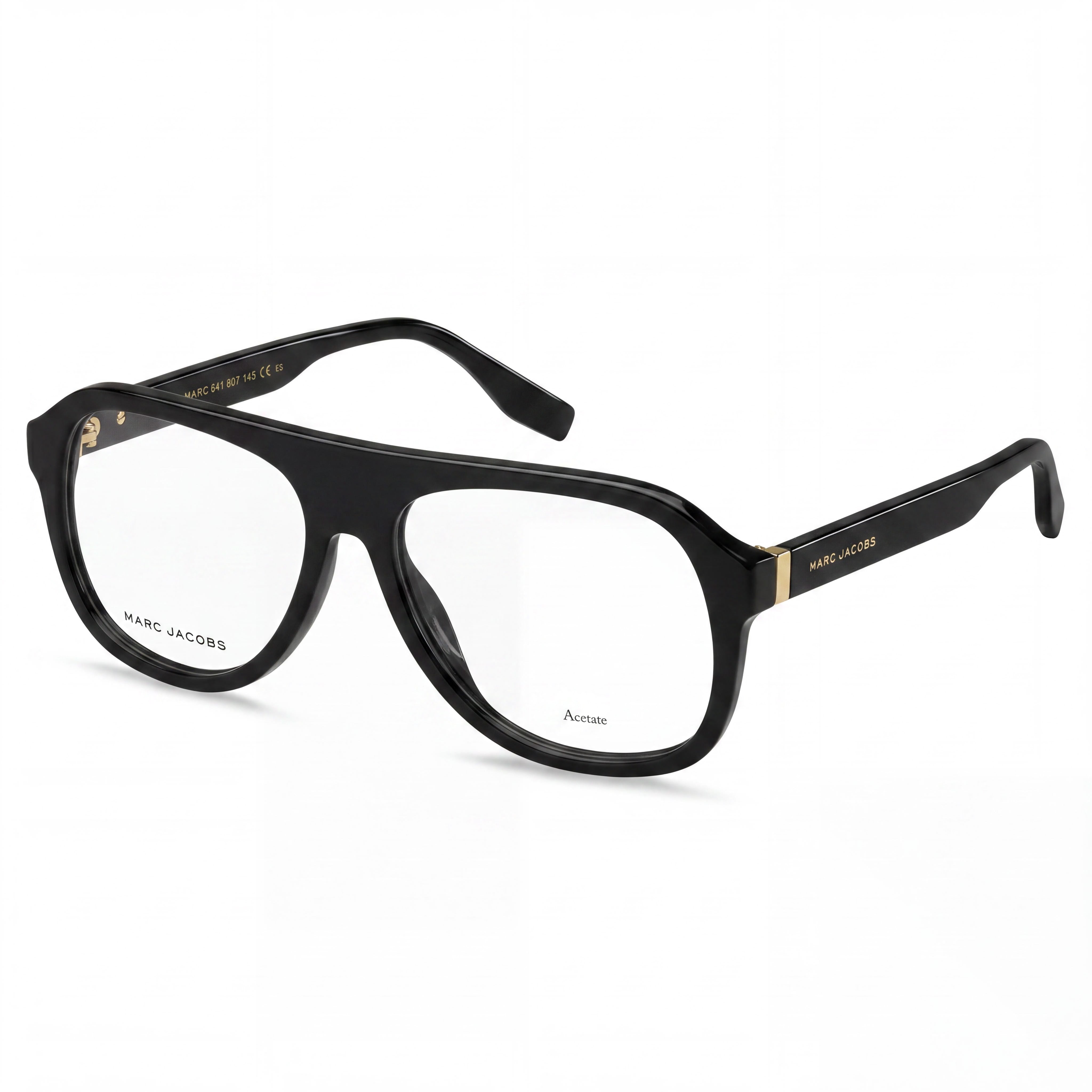 Marc Jacobs MARC 641 Black Aviator Unisex Eyeglasses, Acetate 57mm, Photo 2