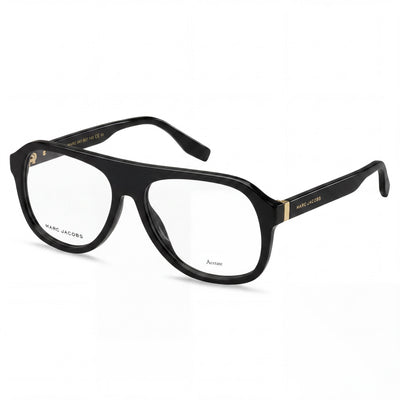 Marc Jacobs MARC 641 Black Aviator Eyeglasses Unisex, Acetate frame