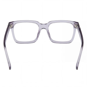 Marc Jacobs MARC 643 Rectangle Eyeglasses Unisex — side view, Gray Plastic temples