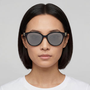 Marc Jacobs MARC 648/G/S Black Sunglasses Women — lifestyle wear, city streets and open-air cafes