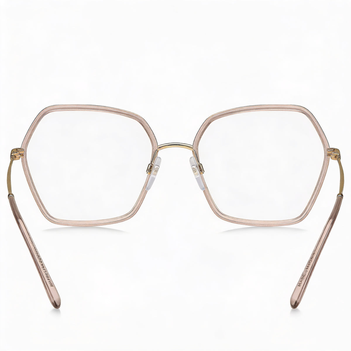 Marc Jacobs Marc 665 Gold Square Eyeglasses for Women, 54mm, Photo 3