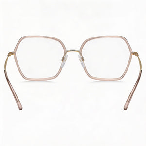 Marc Jacobs Marc 665 Rectangle Eyeglasses for Women — interior view, Polycarbonate demo lenses