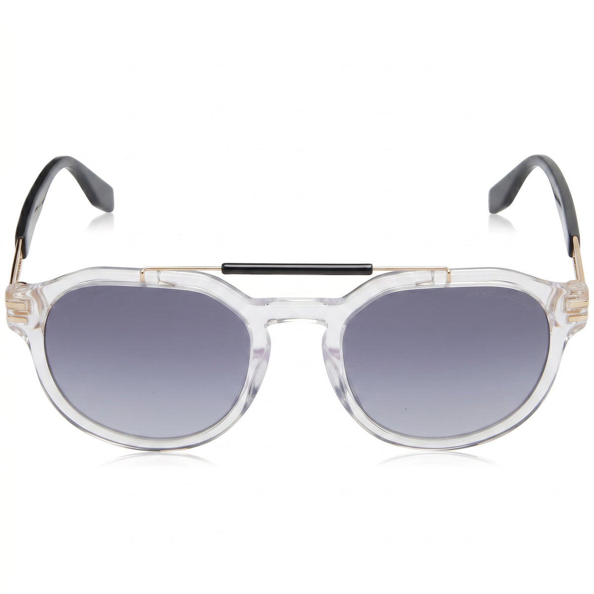 Marc Jacobs Classic Crystal Round Sunglasses for Men, 52mm, Photo 2