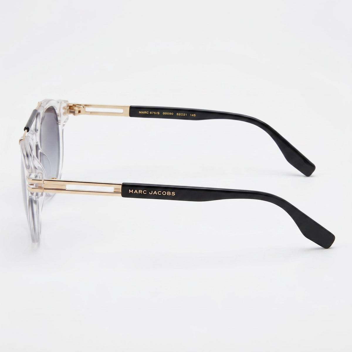 Marc Jacobs Classic Crystal Round Sunglasses for Men, 52mm, Photo 3